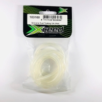 Xceed Silicone Fuel Tubing 1M Clear